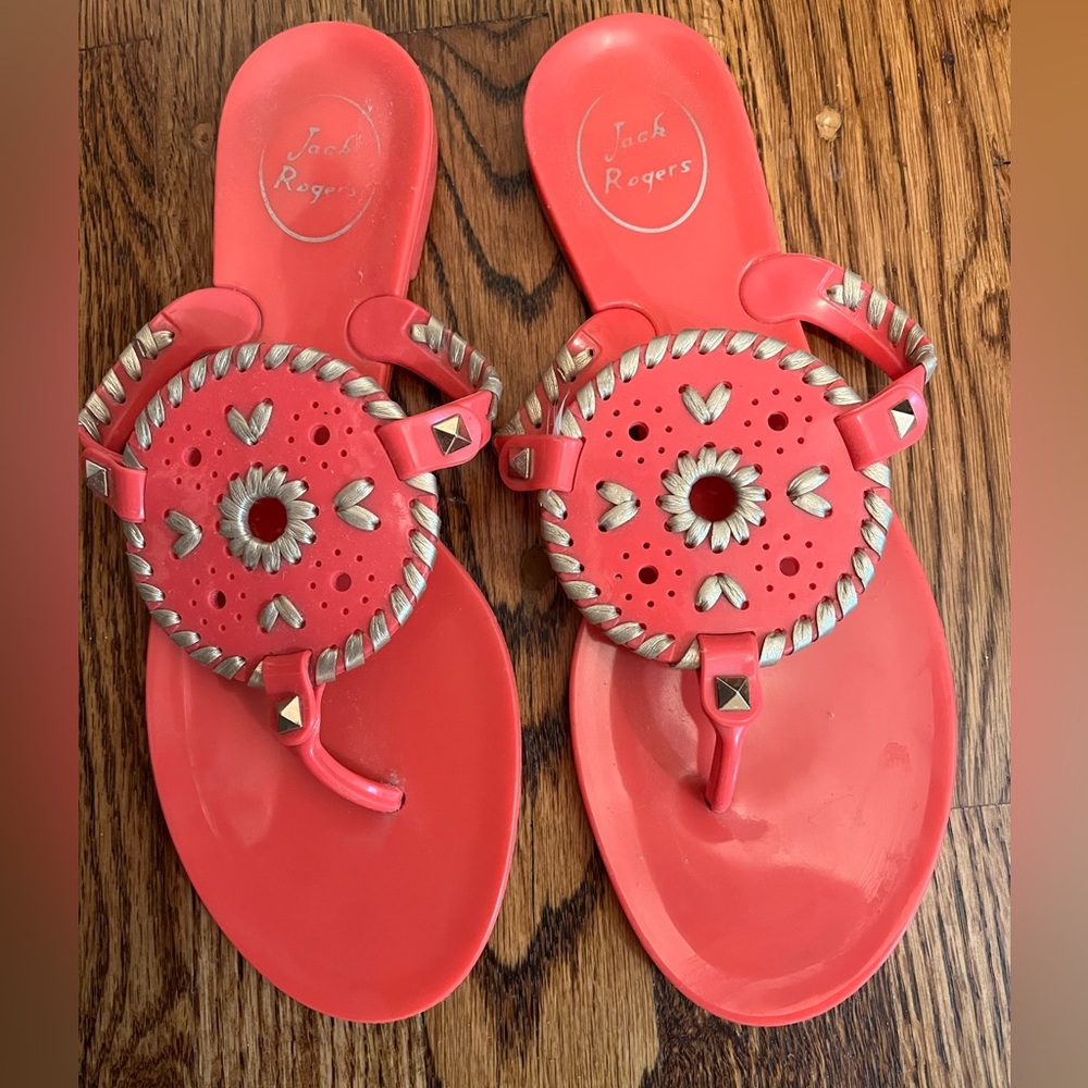 Jack Rogers Jellies VGUC size 8